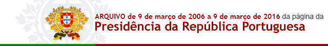 ARQUIVO da Pgina Oficial da Presidncia da Republica Portuguesa 2006-2016