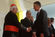 Presidente da Repblica deu as Boas-Vindas ao Papa Bento XVI  chegada a Portugal (3)