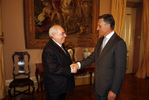 The President of the Government of the Asturias in Belem