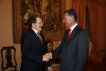 Romano Prodi received in Belem