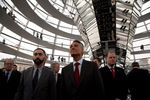 Visita à cúpula do Bundestag