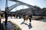 Evocao do desastre na Ribeira do Porto