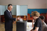 President voted in Bartolomeu de Gusmo School
