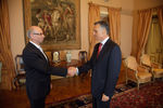 Presidente com Janusz Lewandowski