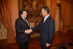 Duro Barroso recebido em Belm