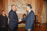 Boyko Borissov recebido em Belm