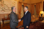 Pedro Reis received by the President