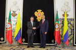 Juan Manuel Santos received in Belm