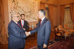 Abdelilah Benkirane received by the President