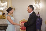 Princesa Victoria recebida pelo Presidente