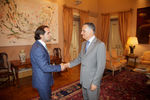Miguel Albuquerque received by the President