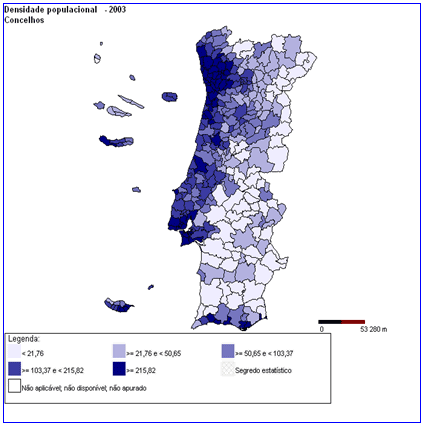 Densidade Populacional - 2003